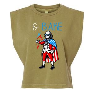 Funny Shake And Bake 4th Of July Couple Matching & Bake Garment-Dyed Women's Muscle Tee