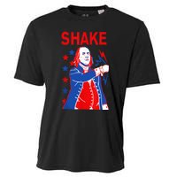 Funny Shake And Bake 4th Of July Couple Matching Cooling Performance Crew T-Shirt