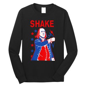 Funny Shake And Bake 4th Of July Couple Matching Long Sleeve Shirt