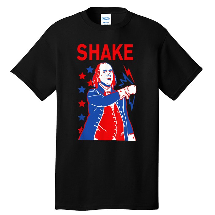 Funny Shake And Bake 4th Of July Couple Matching Tall T-Shirt