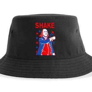 Funny Shake And Bake 4th Of July Couple Matching Sustainable Bucket Hat