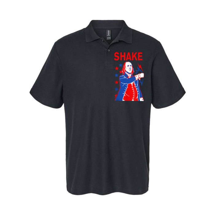 Funny Shake And Bake 4th Of July Couple Matching Softstyle Adult Sport Polo