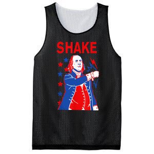 Funny Shake And Bake 4th Of July Couple Matching Mesh Reversible Basketball Jersey Tank