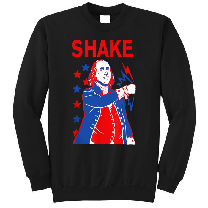 Funny Shake And Bake 4th Of July Couple Matching Tall Sweatshirt