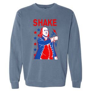 Funny Shake And Bake 4th Of July Couple Matching Garment-Dyed Sweatshirt