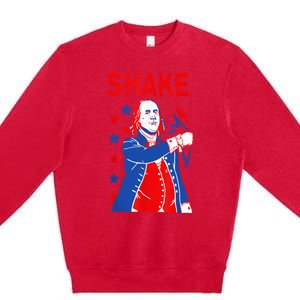 Funny Shake And Bake 4th Of July Couple Matching Premium Crewneck Sweatshirt