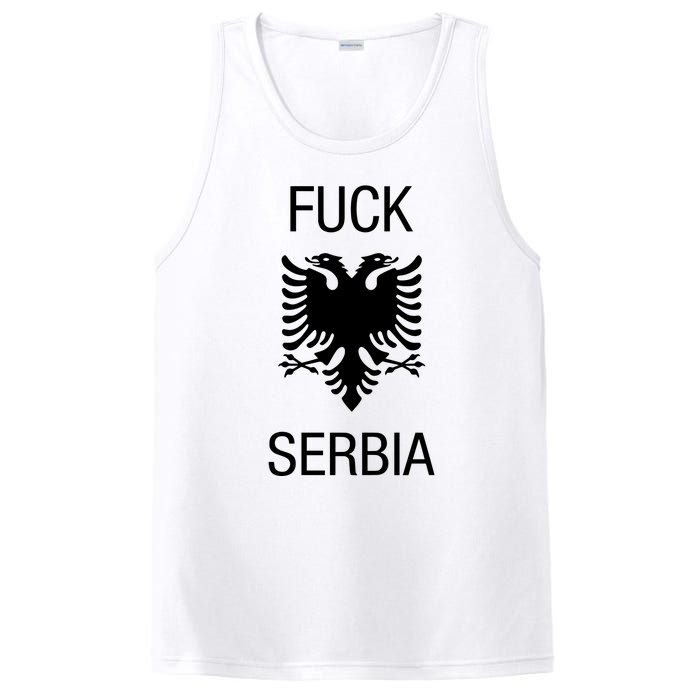 Fuck Serbia Albanian Flag PosiCharge Competitor Tank