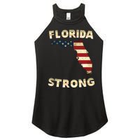 Florida Strong American Flag Cool Fl Flags Women's Perfect Tri Rocker Tank