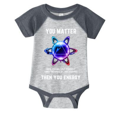 Funny Science Atom Science You Matter Energy Science Pun Infant Baby Jersey Bodysuit