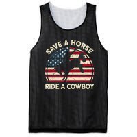 Funny Save A Horse Ride A Cow Horse  Gift Mesh Reversible Basketball Jersey Tank