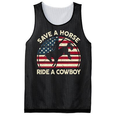 Funny Save A Horse Ride A Cow Horse  Gift Mesh Reversible Basketball Jersey Tank