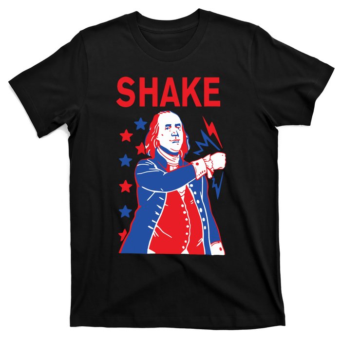 Funny Shake And Bake 4th Of July Couple Matching T-Shirt