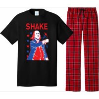 Funny Shake And Bake 4th Of July Couple Matching Pajama Set