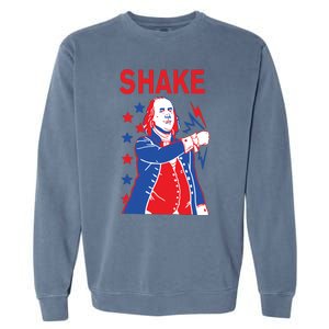 Funny Shake And Bake 4th Of July Couple Matching Garment-Dyed Sweatshirt