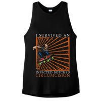 Funny Survived An Infected Botched Circumcision Meme Weird Ladies PosiCharge Tri-Blend Wicking Tank