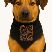 Funny Survived An Infected Botched Circumcision Meme Weird USA-Made Doggie Bandana