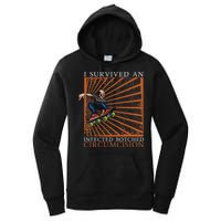 Funny Survived An Infected Botched Circumcision Meme Weird Women's Pullover Hoodie