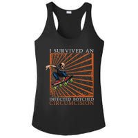Funny Survived An Infected Botched Circumcision Meme Weird Ladies PosiCharge Competitor Racerback Tank