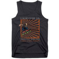 Funny Survived An Infected Botched Circumcision Meme Weird Tank Top