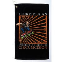 Funny Survived An Infected Botched Circumcision Meme Weird Golf Towel