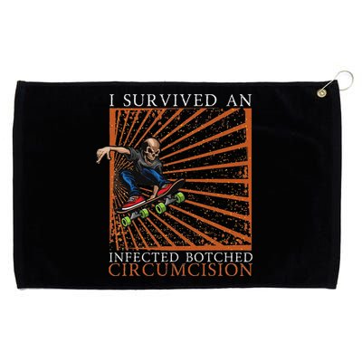 Funny Survived An Infected Botched Circumcision Meme Weird Grommeted Golf Towel