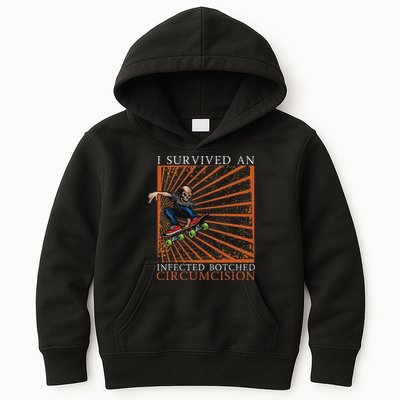 Funny Survived An Infected Botched Circumcision Meme Weird Kids Hoodie