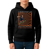 Funny Survived An Infected Botched Circumcision Meme Weird Kids Hoodie