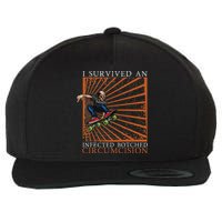Funny Survived An Infected Botched Circumcision Meme Weird Wool Snapback Cap