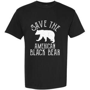 Funny Save American Black Bear Garment-Dyed Heavyweight T-Shirt