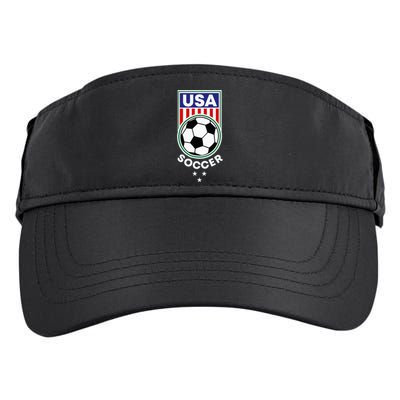 Football Soccer Awesome USA Soccer Adult Drive Performance Visor