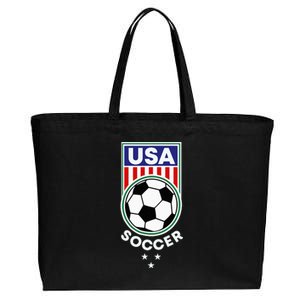 Football Soccer Awesome USA Soccer Cotton Canvas Jumbo Tote