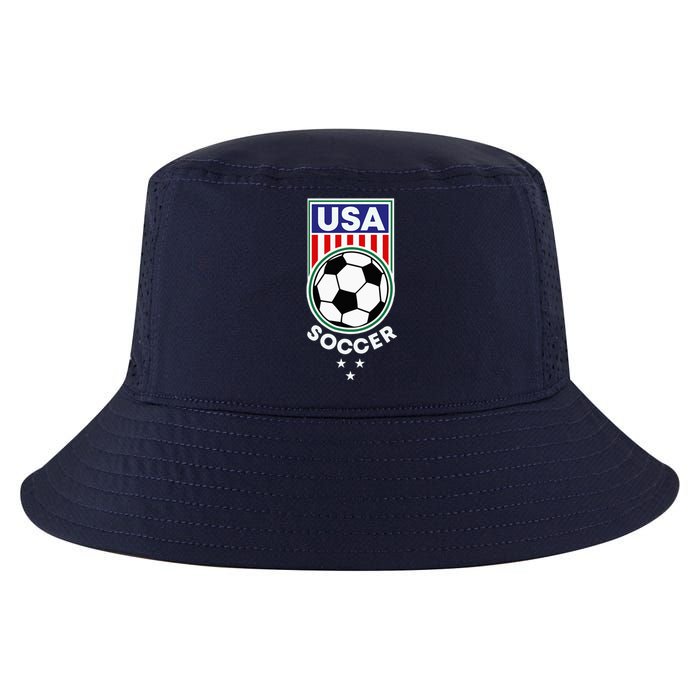 Football Soccer Awesome USA Soccer Cool Comfort Performance Bucket Hat