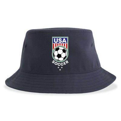 Football Soccer Awesome USA Soccer Sustainable Bucket Hat