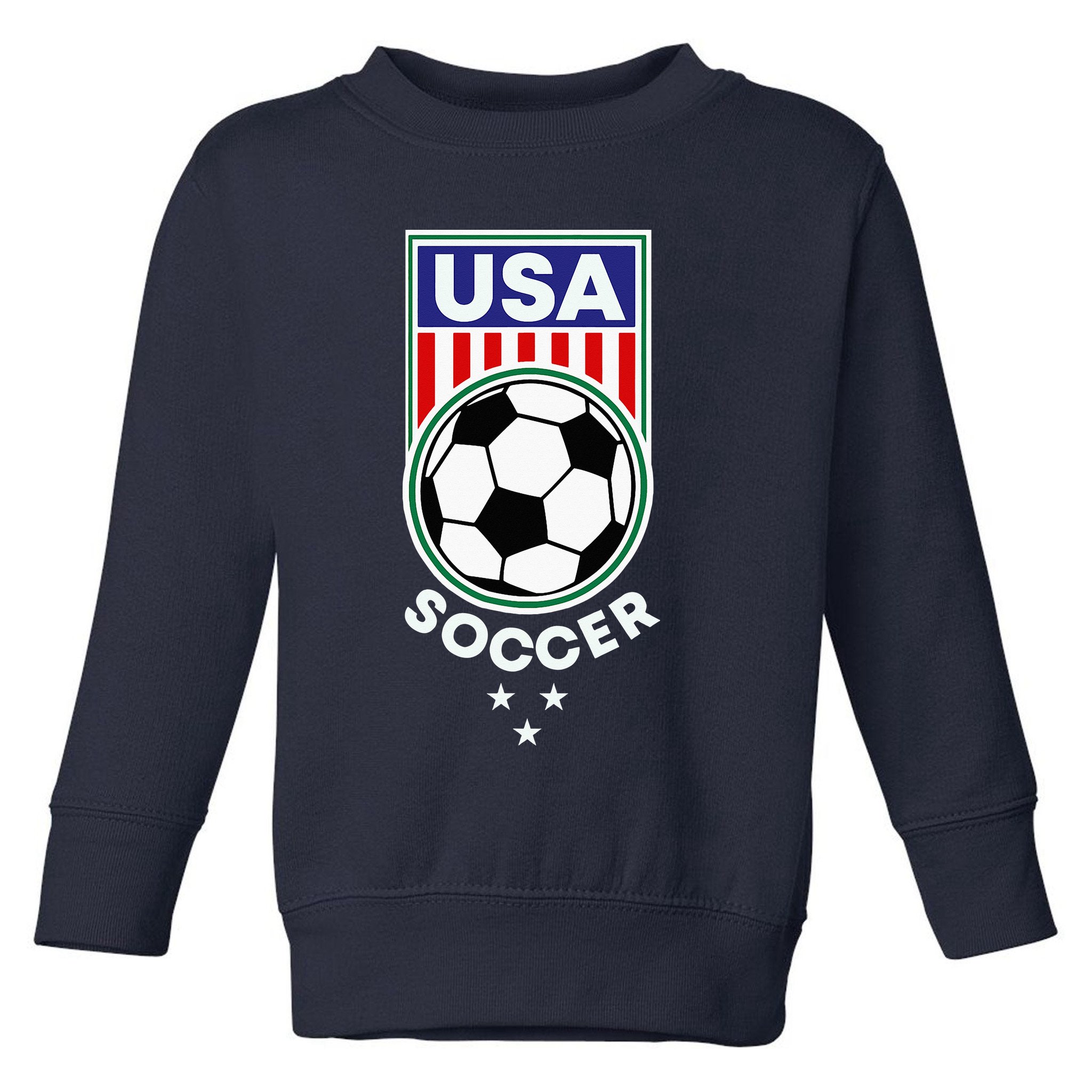 Football Soccer Awesome USA Soccer Toddler Sweatshirt