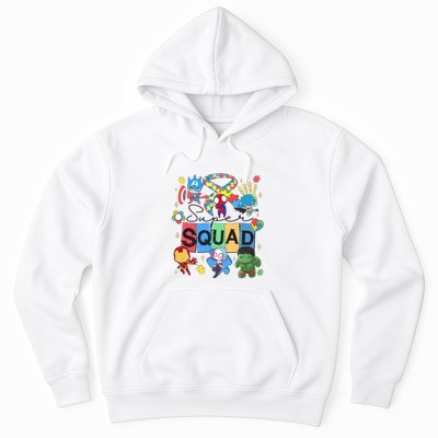 Funny Superhero Autism Super Squad Hoodie