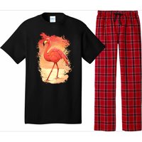 Flamingo Sunset Art Pajama Set