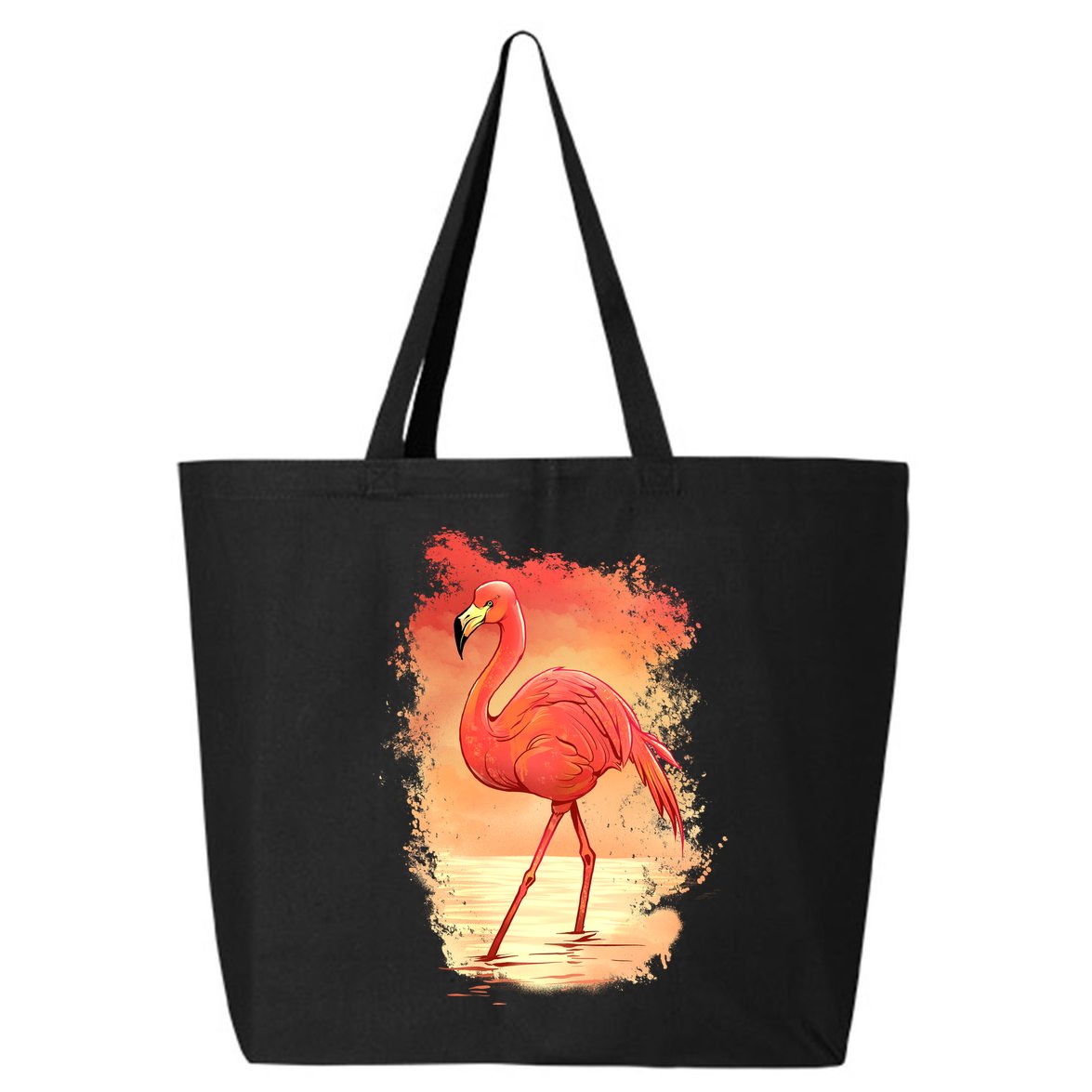 Flamingo Sunset Art 25L Jumbo Tote