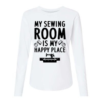 Funny Sewing Art For Men Women Quilting Sewing Machine Lover Womens Cotton Relaxed Long Sleeve T-Shirt