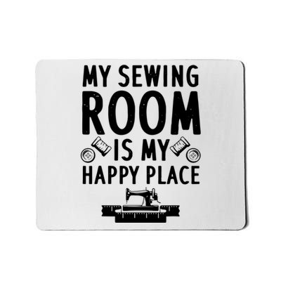 Funny Sewing Art For Men Women Quilting Sewing Machine Lover Mousepad