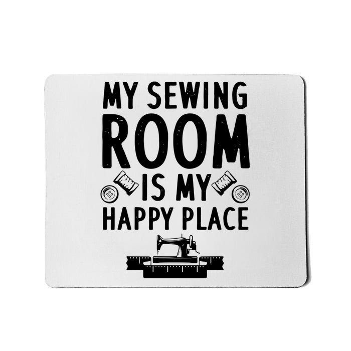 Funny Sewing Art For Men Women Quilting Sewing Machine Lover Mousepad