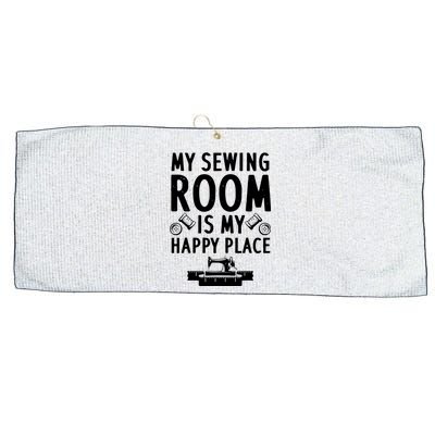 Funny Sewing Art For Men Women Quilting Sewing Machine Lover Large Microfiber Waffle Golf Towel