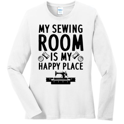 Funny Sewing Art For Men Women Quilting Sewing Machine Lover Ladies Long Sleeve Shirt