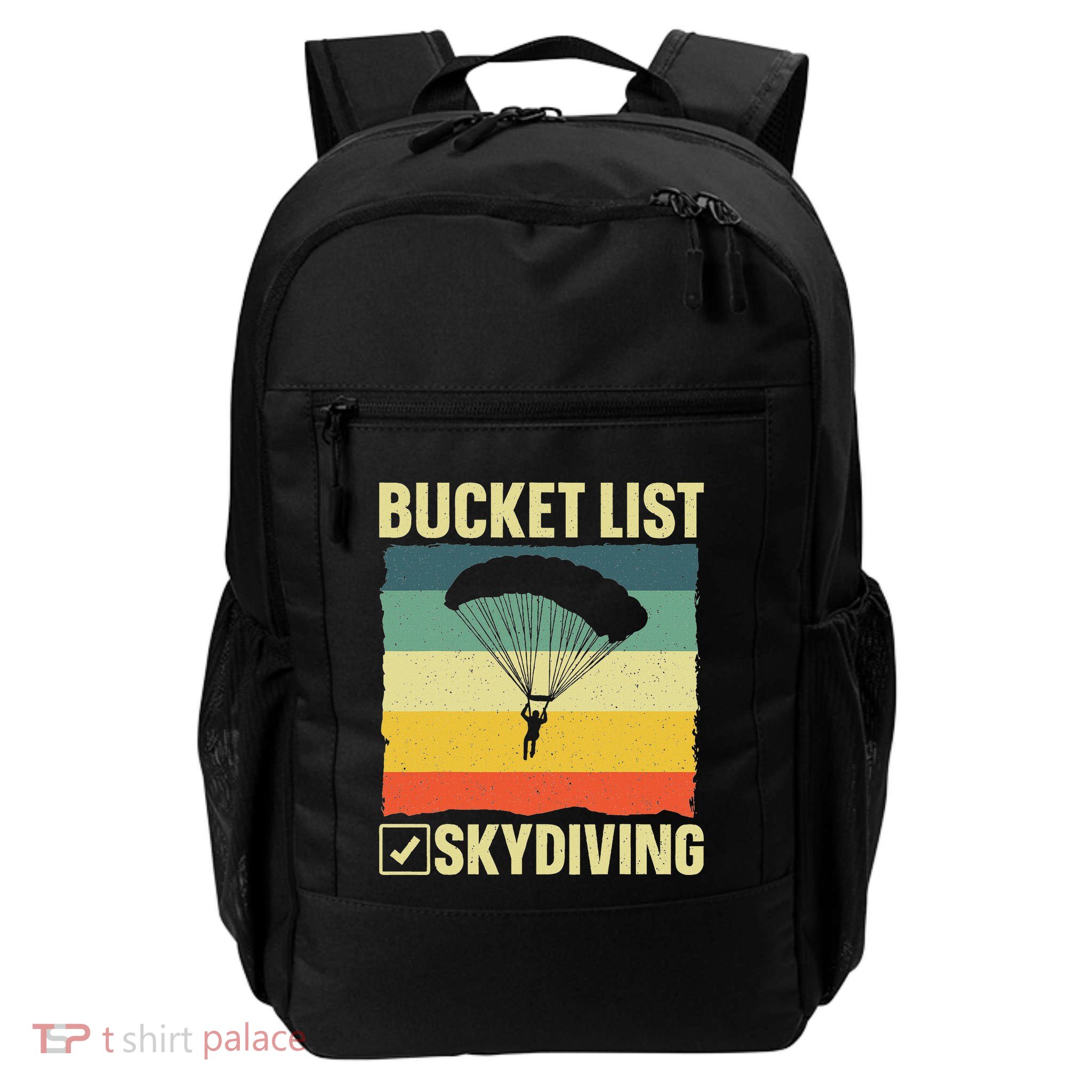 Funny Skydiving Art For Women Skydiver Sky Diving Lover Daily Commute Backpack