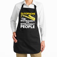 Funny Saxophone Art Sax Lover Saxophone Player Apron