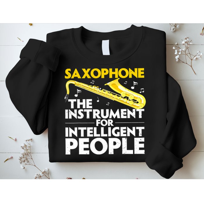Funny Saxophone Art Sax Lover Saxophone Player Sweatshirt