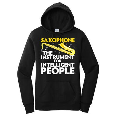 Funny Saxophone Art Sax Lover Saxophone Player Women's Pullover Hoodie