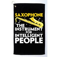Funny Saxophone Art Sax Lover Saxophone Player Golf Towel