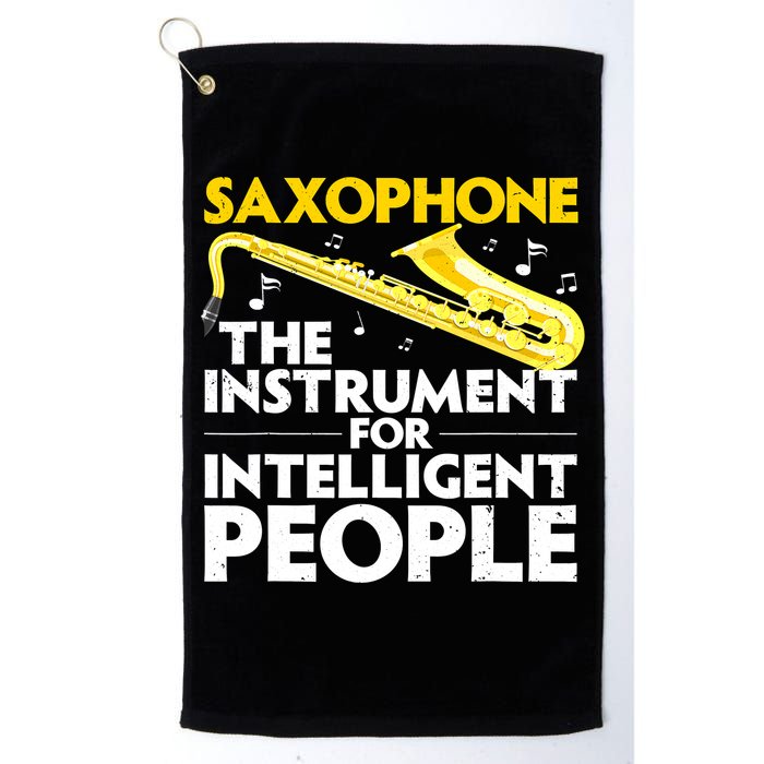 Funny Saxophone Art Sax Lover Saxophone Player Golf Towel