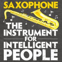 Funny Saxophone Art Sax Lover Saxophone Player Vector Backpack