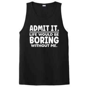 Funny Saying Art For Sarcastic People Gag Sarcasm PosiCharge Competitor Tank